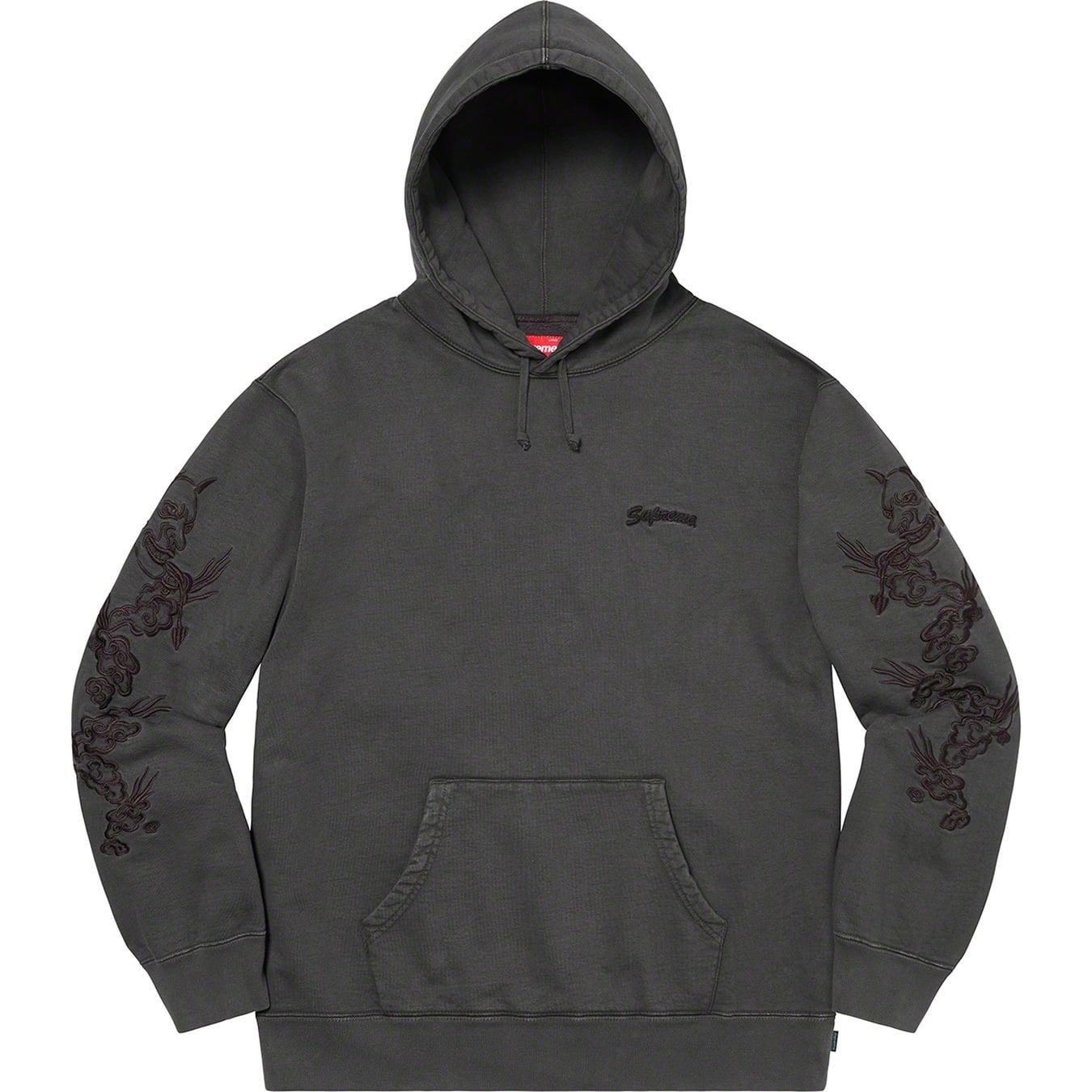 Dragon Overdyed Hooded Sweatshirt view 12